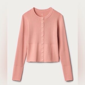 Rhone - Sutton Snap Cardigan (Coral Mist)